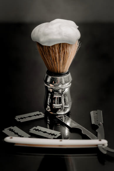 Acessórios que um barbeiro utiliza na barbearia